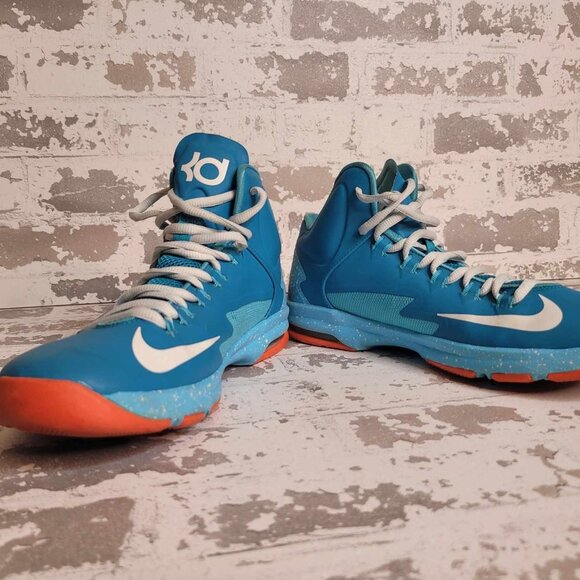 Nike KD5 "Pool Party"‎ Youth Size 7 - Picture 2 of 3